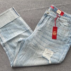 Jennifer Lopez Boyfriend Mid Rise Jean